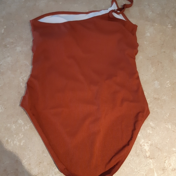 NWOT Shein One Shoulder One Piece Swimsuit - Picture 6 of 7